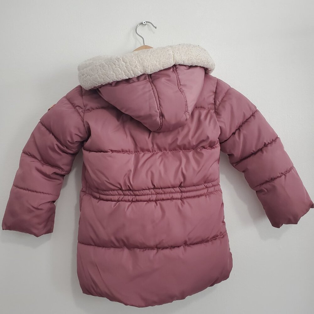 Toddler Girls Winter Jacket Size 4 - Picture 2 of 7